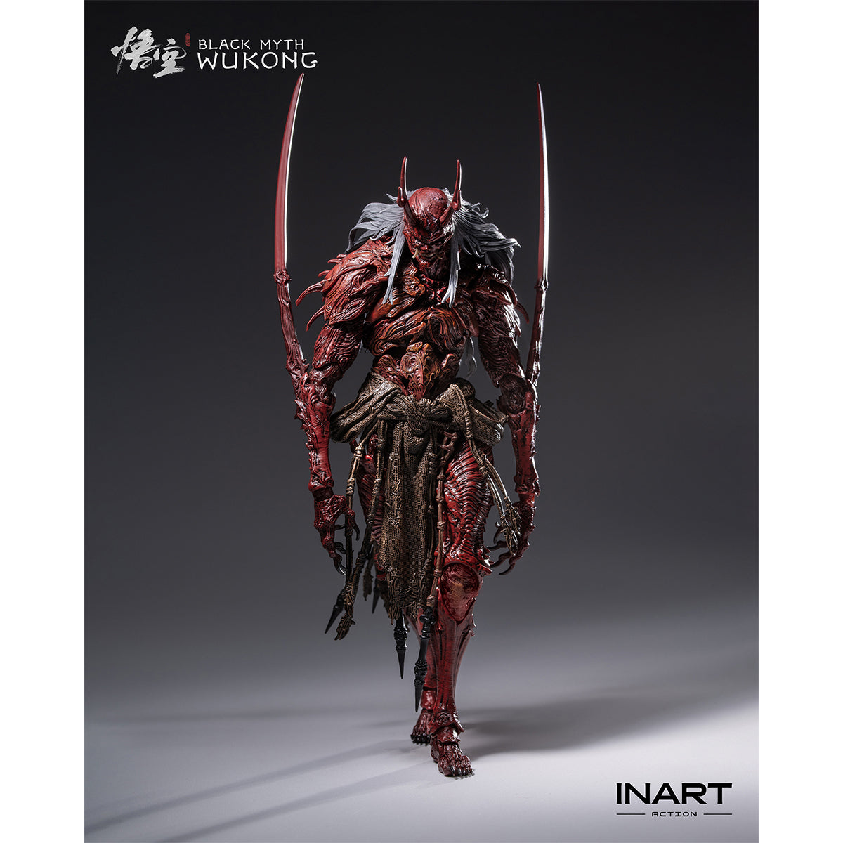 HiPlay INART 1/12 黒神話 : 悟空 夜叉王 MAG G0005 可動フィギュア 塗装済み 完成品