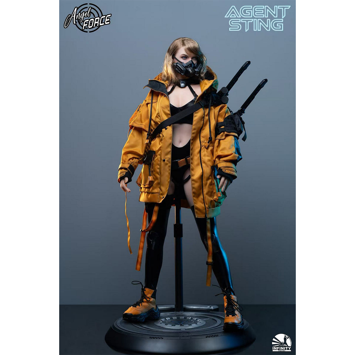 HiPlay Infinity Studio 1/3 Angel Forceシリーズ 第2弾 エージェント・スティング GJKD0003 可動フィギュア 塗装済み 完成品 ボディ