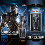 ZDTOYS 1/10 アイアンマン 格納庫 ホール・オブ・アーマー 2.0 セット MK11-MK20 1910-11-20
