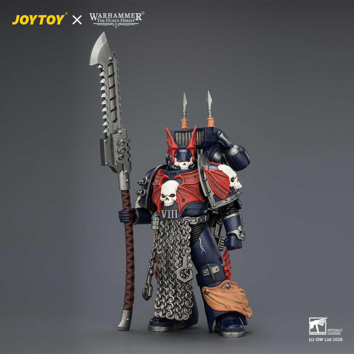 JOYTOY 1/18 ナイト・ロード ジャンプパック装備レギオン・プレトール JT04377 可動フィギュア 塗装済み 完成品
