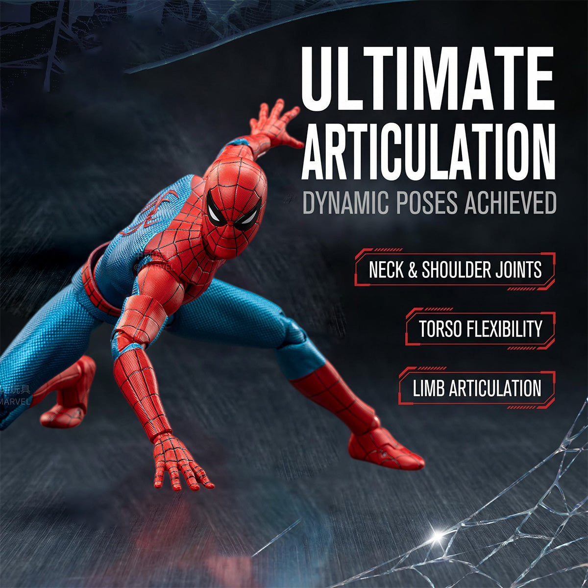 中動玩具（ZDTOYS） 1/10 スパイダーマン（ブランニューデイ） 1970-01 キャラクター