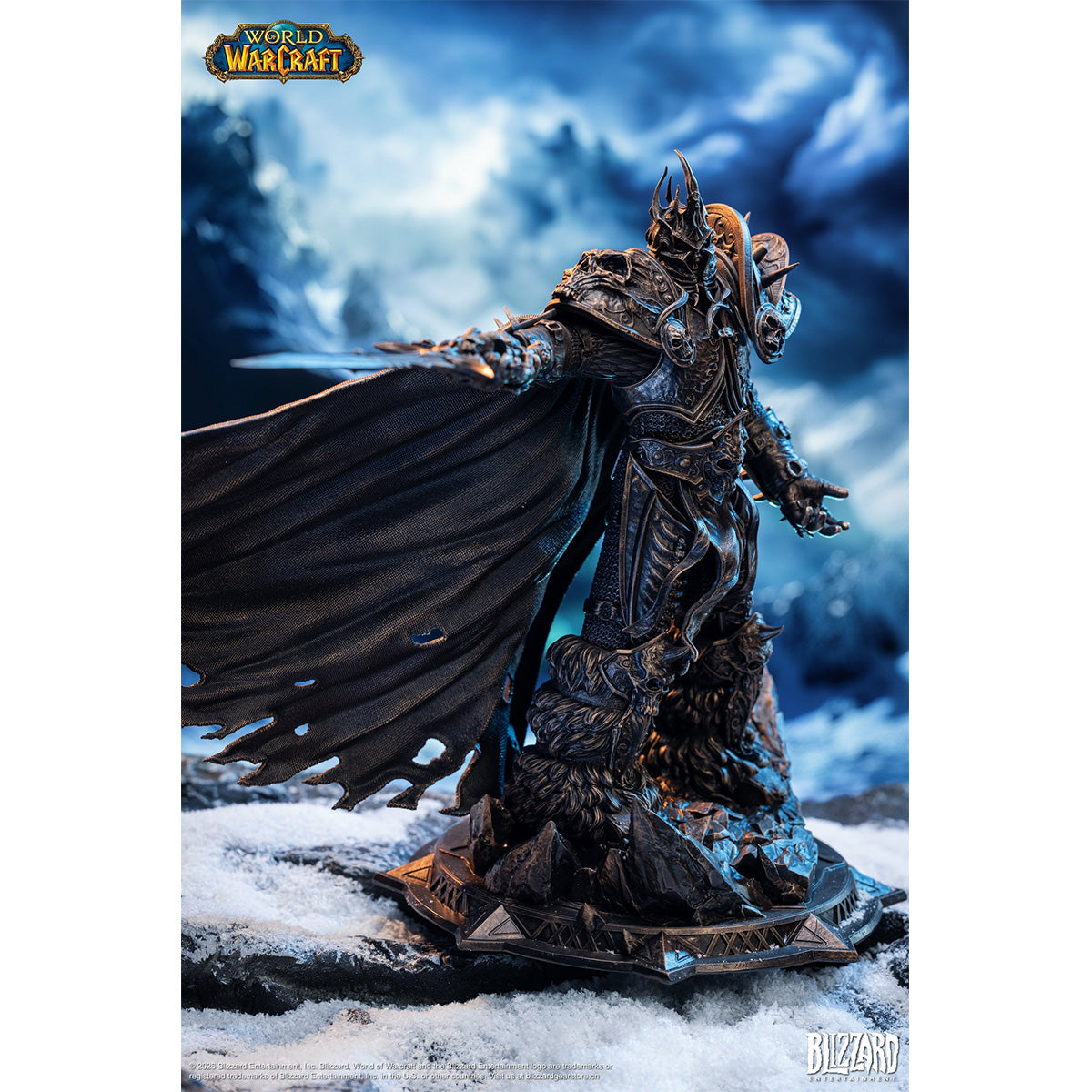 Blizzard ワールド・オブ・ウォークラフト リッチキング ブロンズ・コレクティブル・スタチュー BLZ026