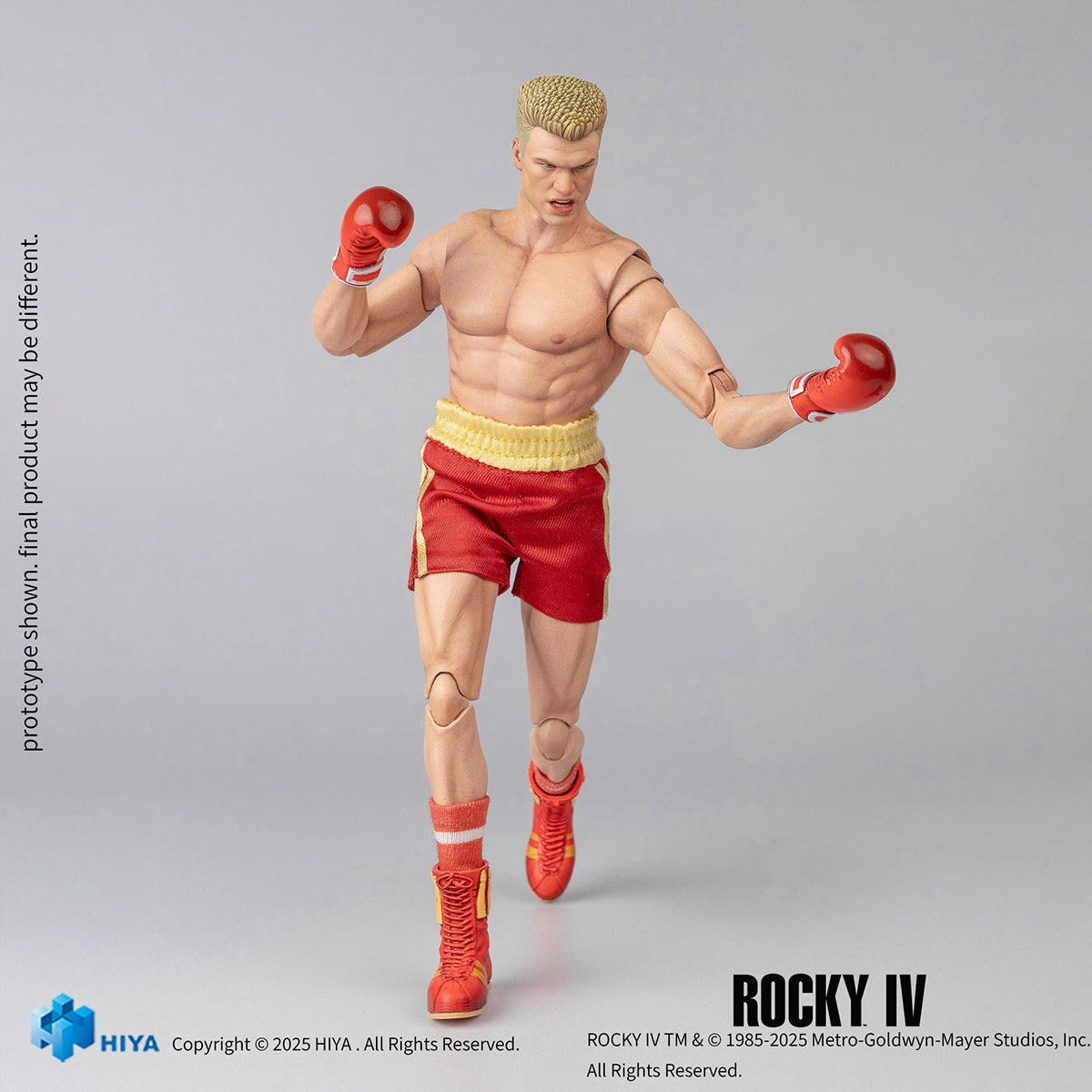 HIYA 1/12 ワン・トゥエルフ ロッキー4 イワン・ドラゴ ESR0227 アクションフィギュア 塗装済み 完成品