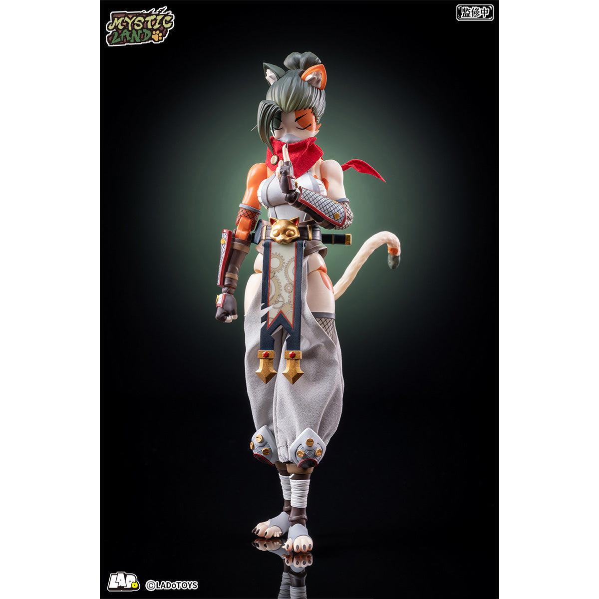 HiPlay LADoTOYS 1/12 冒険小隊 三毛猫娘 トニア 忍者Ver. ERA-006 可動フィギュア 塗装済み 完成品 美少女