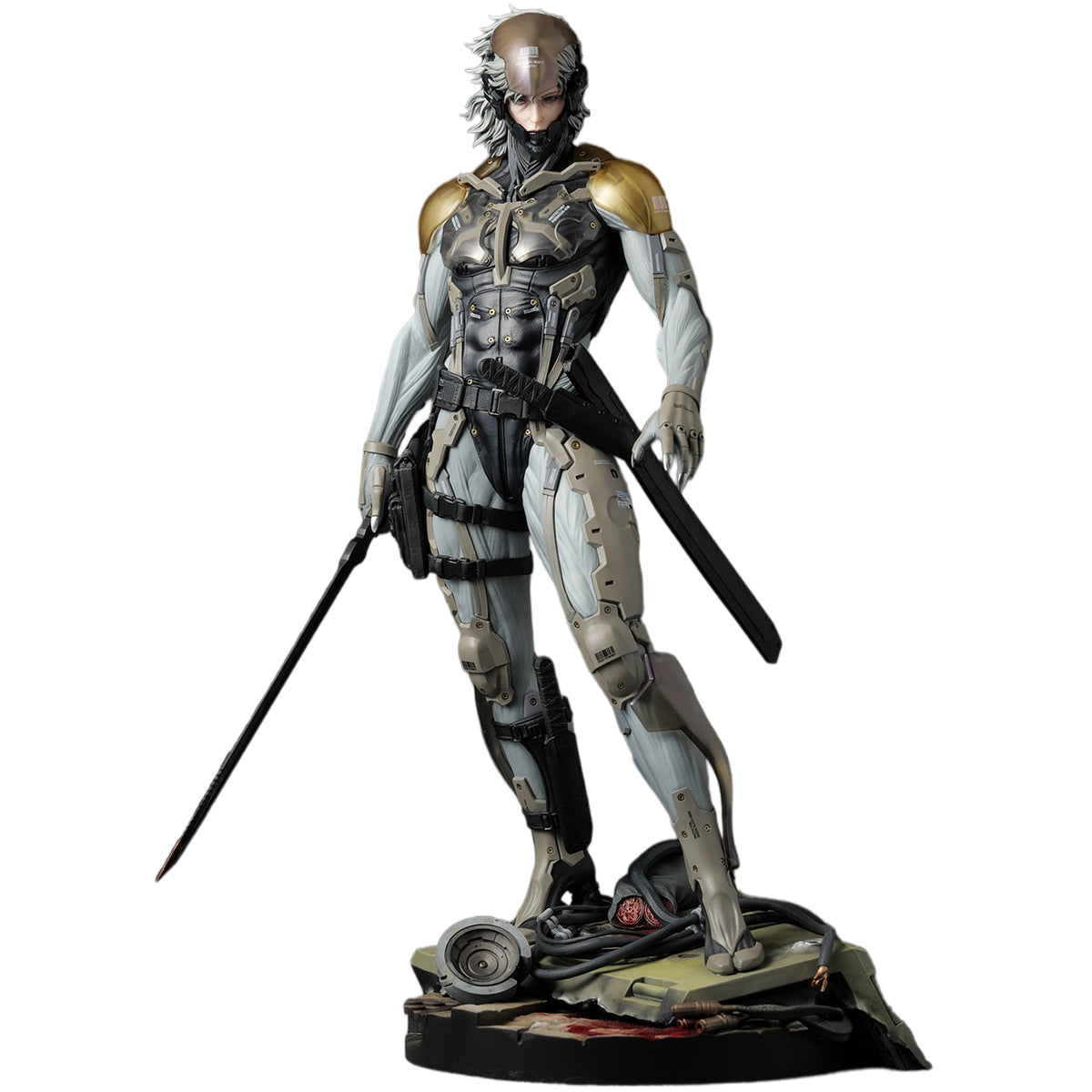 HiPlay Gecco 1/6 GEAR SOLID 4 GUNS OF THE PATRIOTS 雷電 46738GC 塗装済み完成品フィギュア