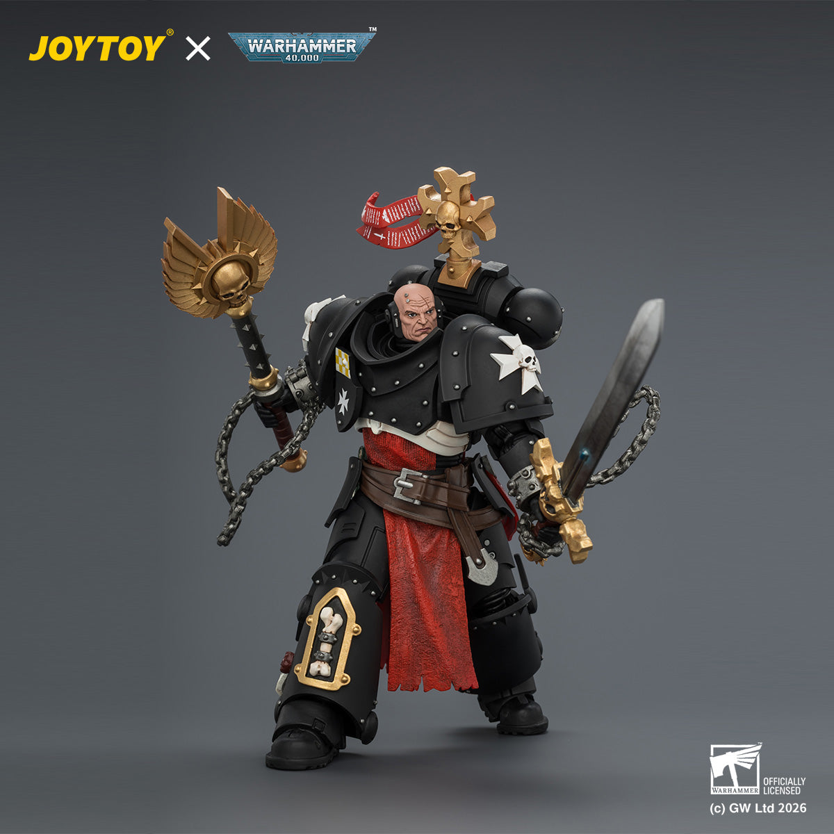JOYTOY 1/18 ブラック・テンプラー ジャッジシアー1（メイス・オブ・ジャスティス＆マスタークラフト・ウェポン装備） JT04865