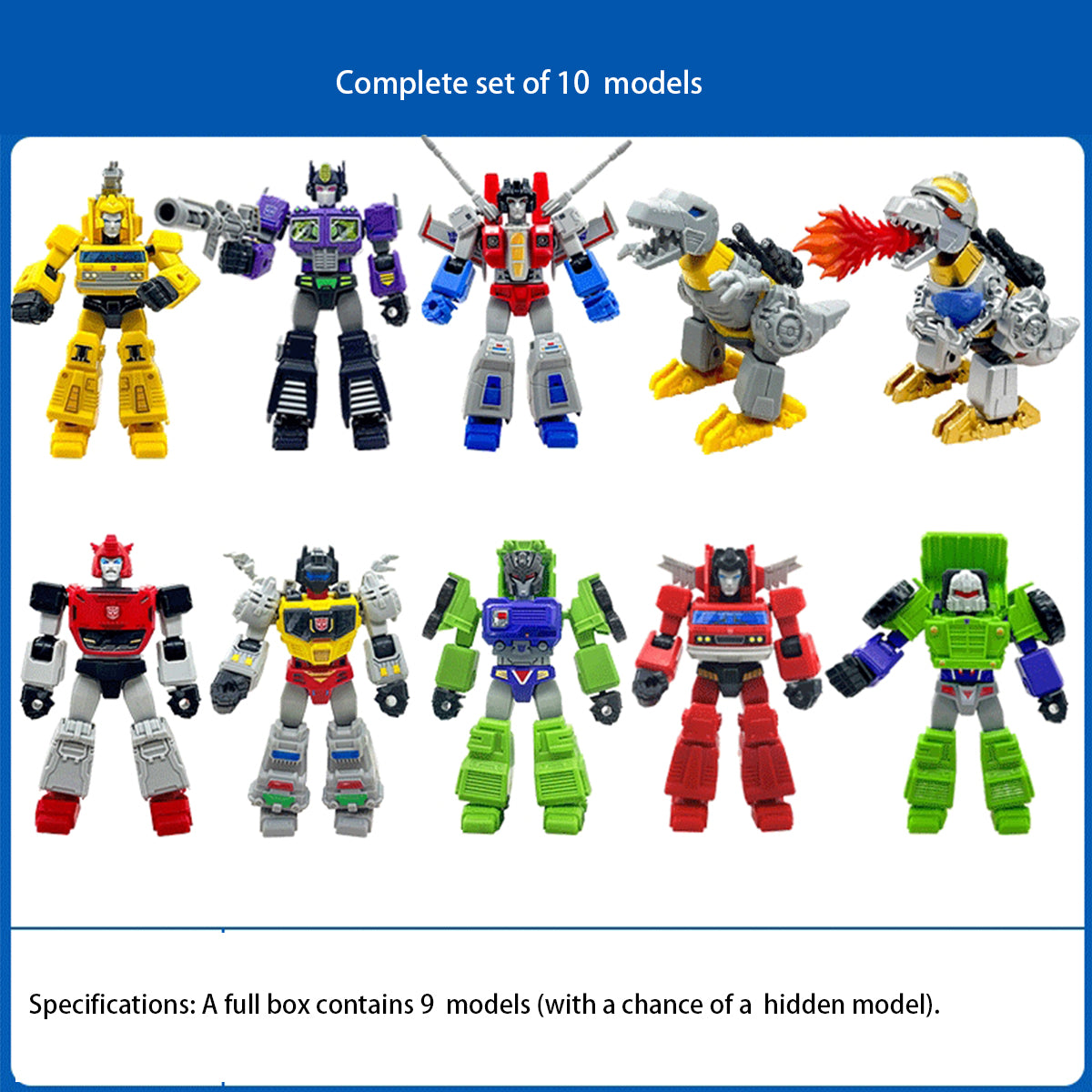HiPlay ブルコ トランスフォーマー・スタースクリーム版 第二弾 - エマージェンシーコール 71102 ブラインドボックス