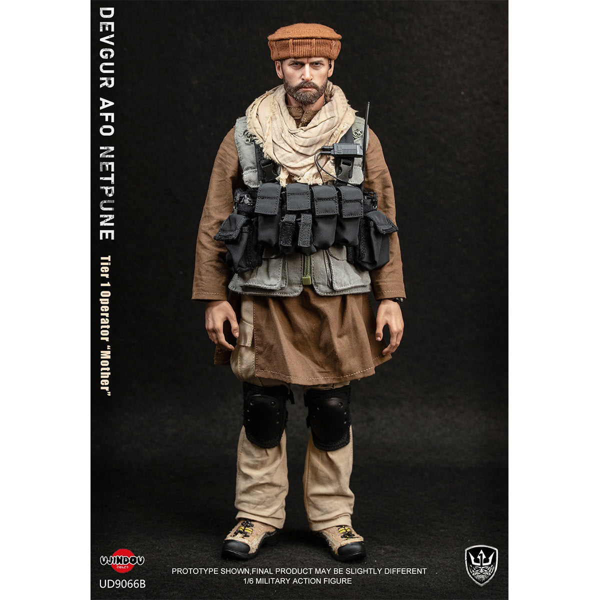 HiPlay 御戦道UJINDOU 1/6 AFO Neptune チームリーダー Mother UD9066B 可動フィギュア 塗装済み 完成品 アクションフィギュア