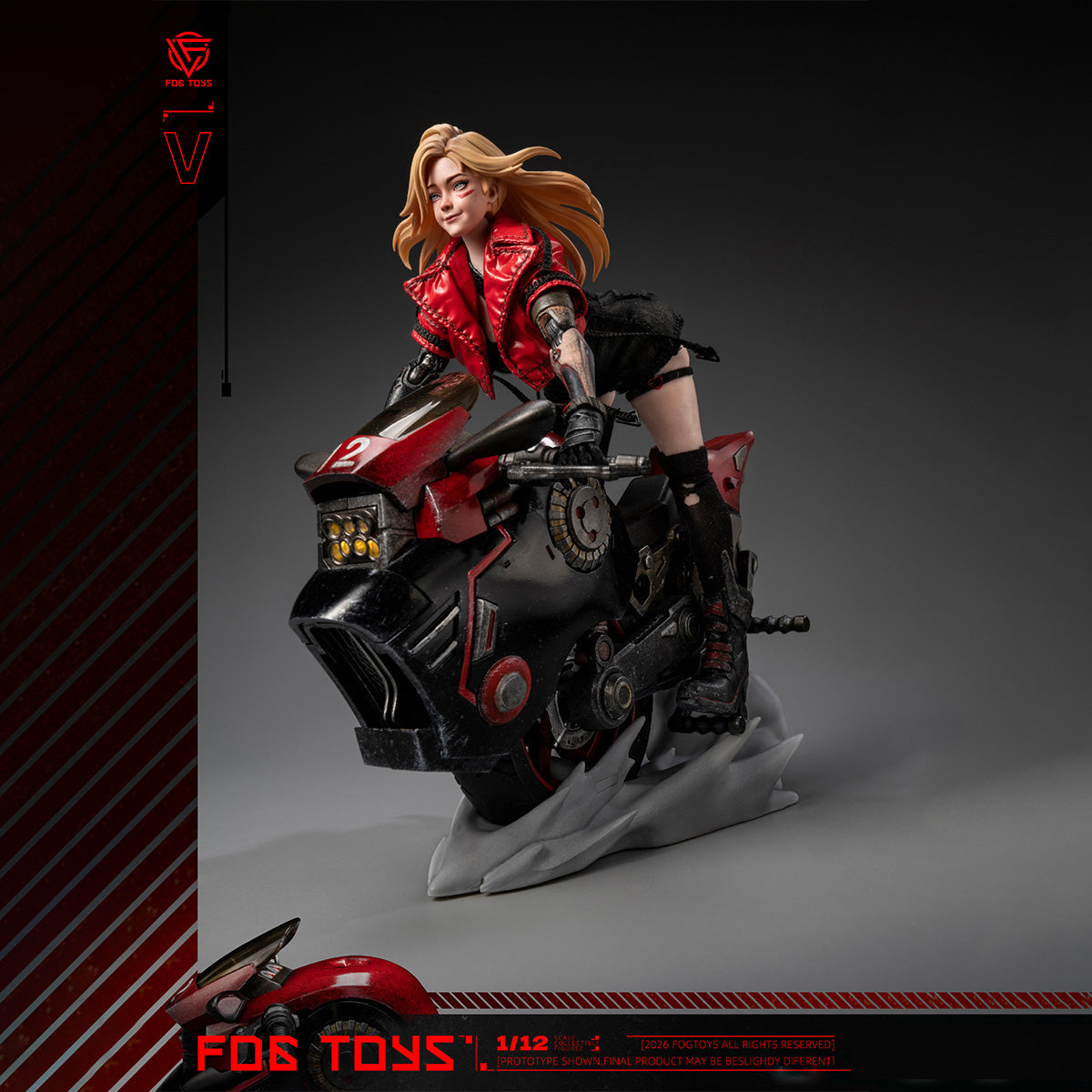 FOGTOYS 1/12 EA-03 バイカーガール