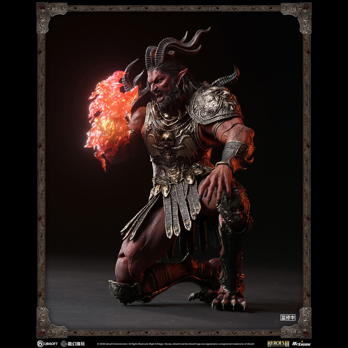 HiPlay 融幻模玩 Fusion Fantasy 1/12 ヒーローズ・オブ・マイト・アンド・マジックIII アークデビル FTM3-02 可動フィギュア 塗装済み 完成品 アクションフィギュア