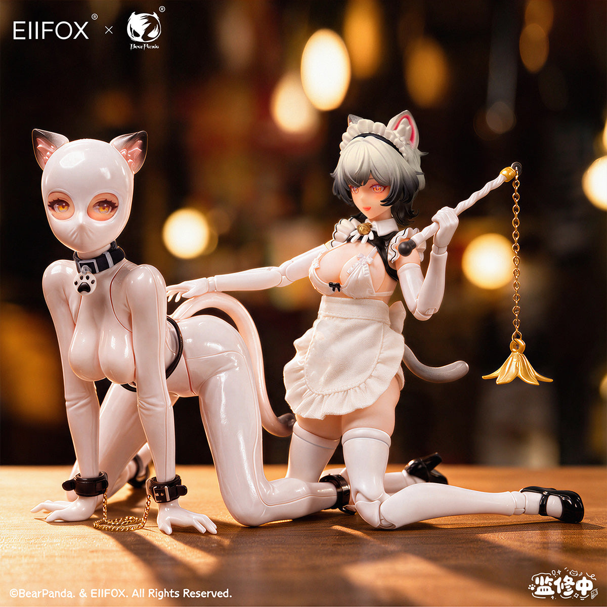 BearPanda 1/12 猫メイド 小布丁 プリン