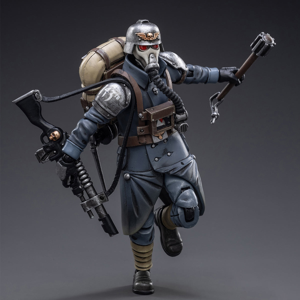 JOYTOY 1/18 アストラ・ミリタルム クリーグ・デスコーア ベテラン・スクワッド 可動フィギュア 塗装済み 完成品