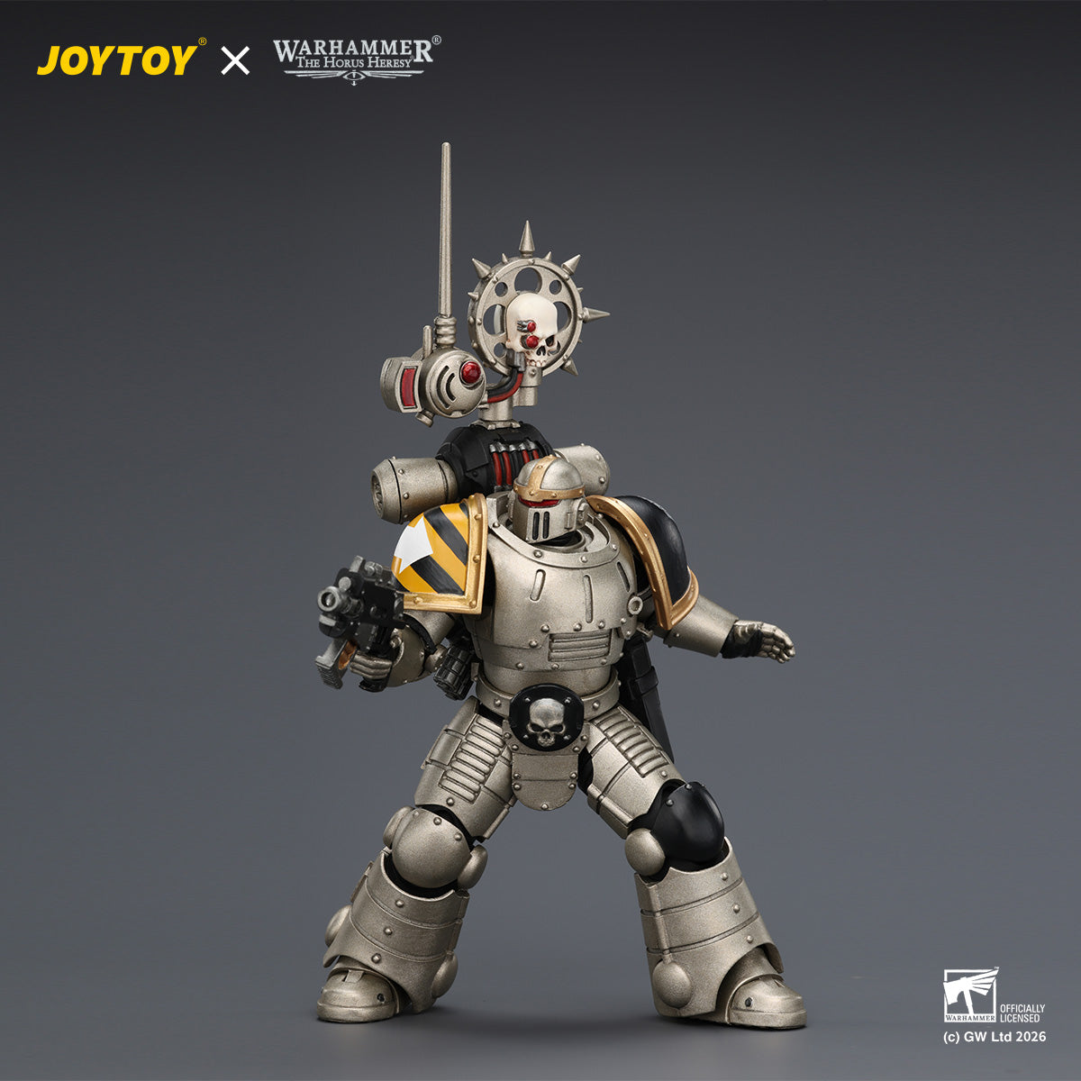 JOYTOY 1/18 アイアン・ウォリアー MkII レジオネア 2（ボルター＆ボルトピストル装備） JT04469 可動フィギュア 塗装済み 完成品
