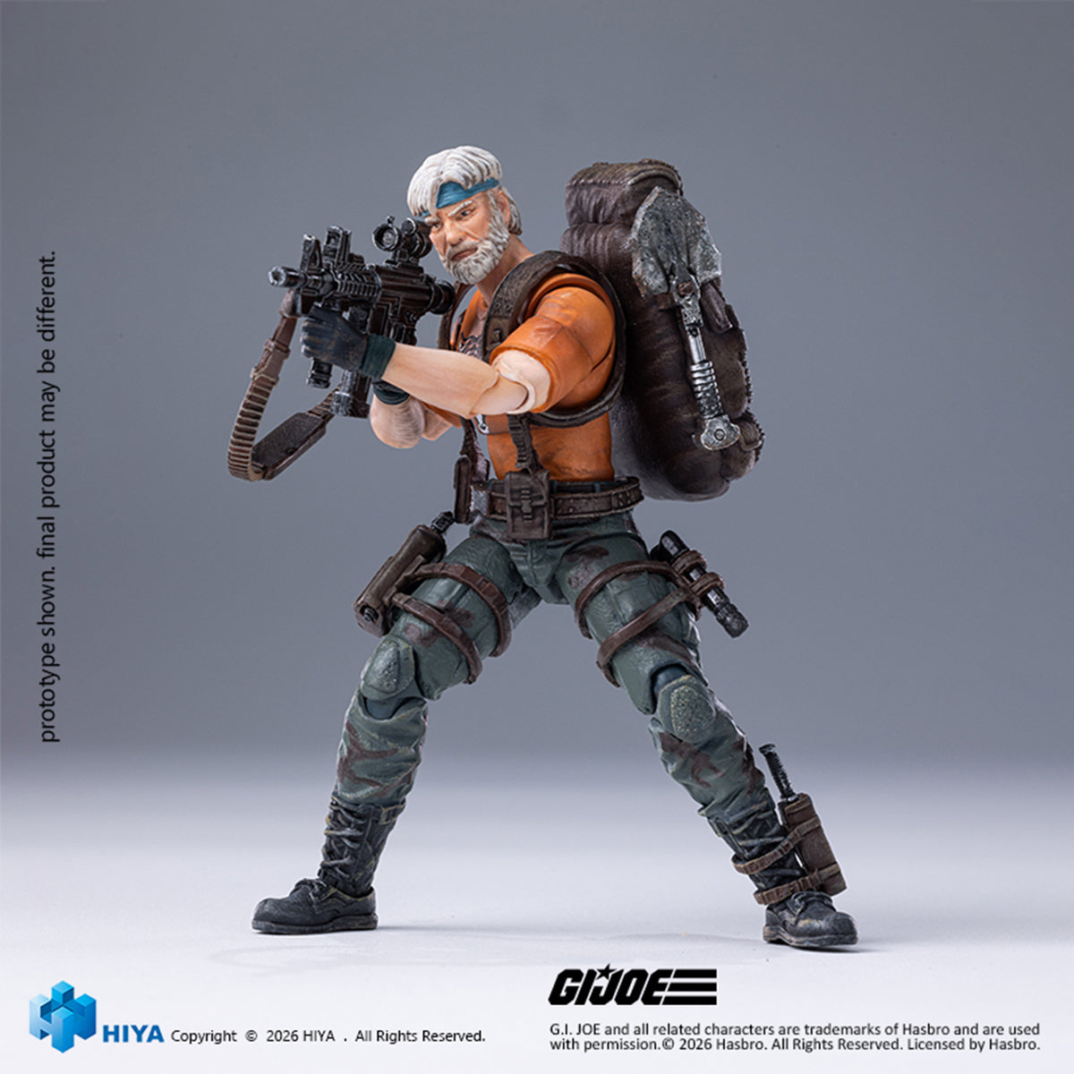 HIYA 1/18 G.I.Joe 内陸 タイガーパワー版 EMG0478 アクションフィギュア 塗装済み 完成品