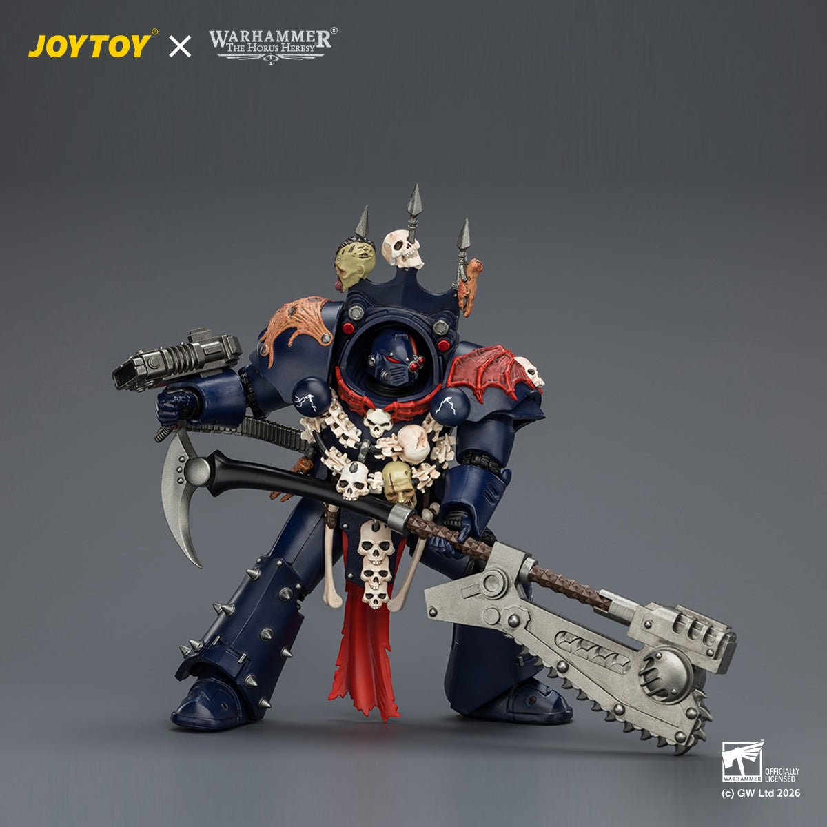 JOYTOY 1/18 ナイト・ロード タルタロス・ターミネーター・アーマー装備プレトール JT04384 可動フィギュア 塗装済み 完成品