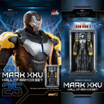ZDTOYS 1/10 アイアンマン 格納庫 ホール・オブ・アーマー 2.0 セット MK21-MK30 1910-21-30