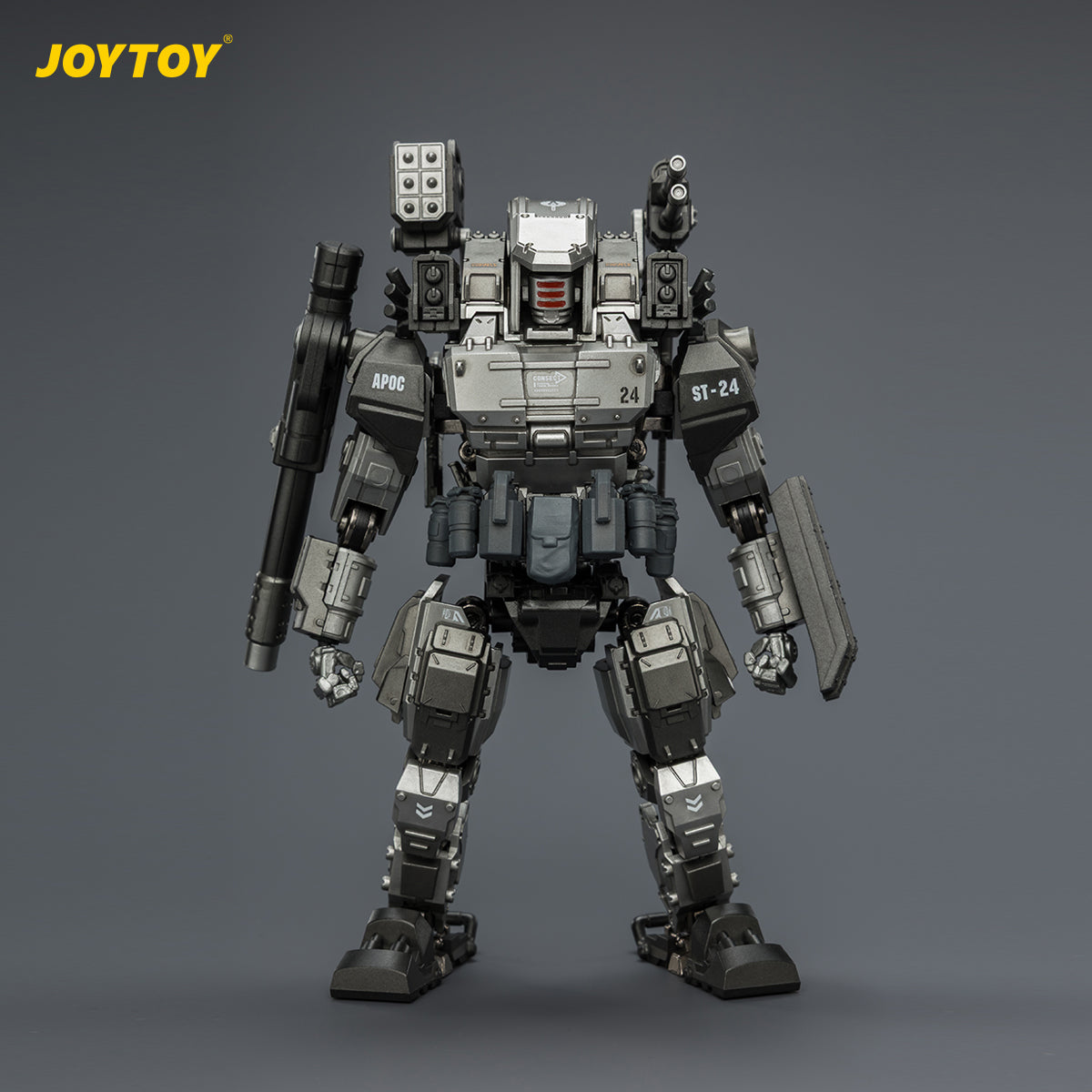 HiPlay JOYTOY 1/25 天啓シリーズ 雷神2号 突撃型メカ ＆ 鋼騎小隊 スカウト ミスト 可動フィギュア 塗装済み 完成品