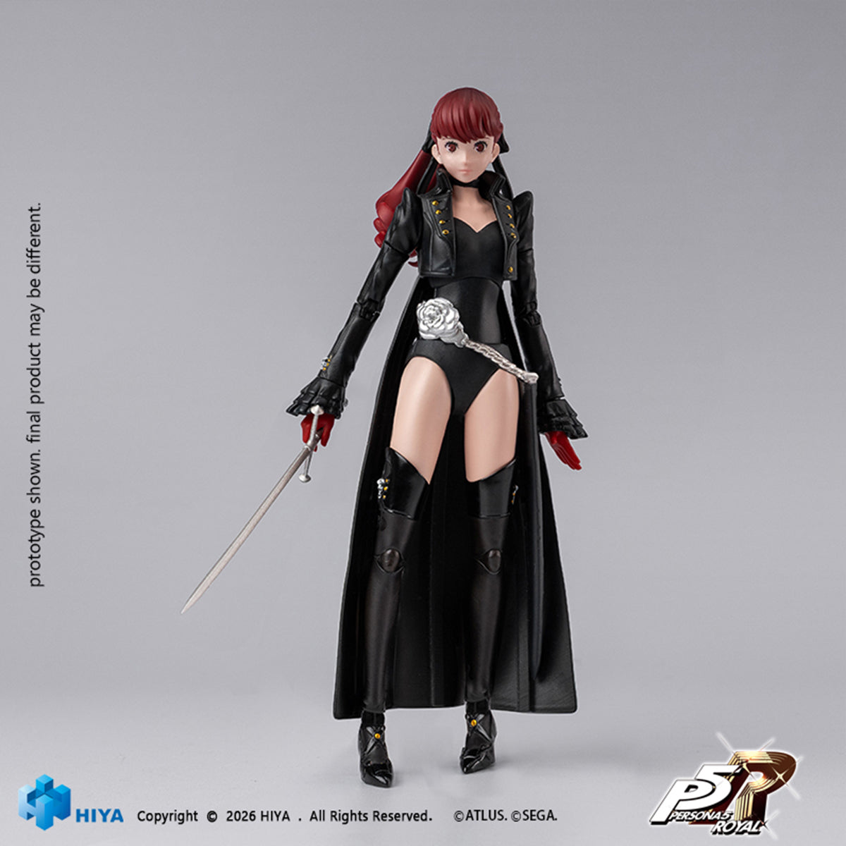 HiPlay HIYATOYS 1/12 Exquisite Basic シリーズ ペルソナ 5 ザ・ロイヤル ヴァイオレット 芳澤かすみ EBP0377 可動フィギュア 塗装済み 完成品 アクションフィギュア