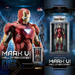 ZDTOYS 1/10 アイアンマン 格納庫 ホール・オブ・アーマー 2.0 セット MK1-MK10 1910-01-10
