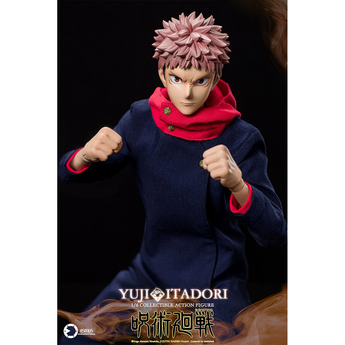 HiPlay Asmus toys 1/6 呪術廻戦 虎杖悠仁 再販版 JJKS02A 可動フィギュア 塗装済み 完成品 アクションフィギュア