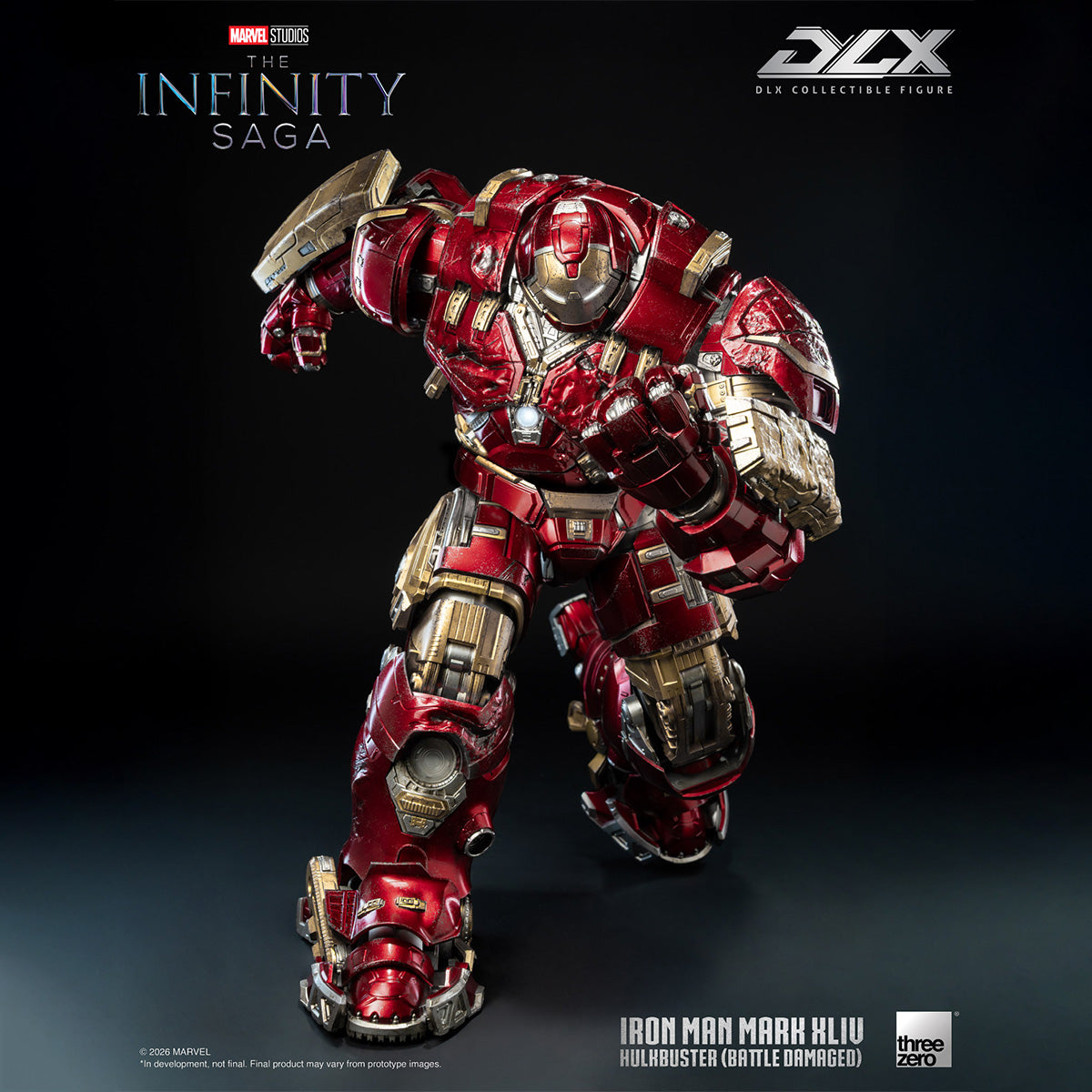 Threezero DLX アイアンマン・マーク44 ハルクバスター（バトルダメージ版） 3Z09190C0