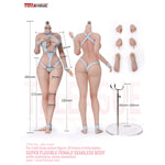 キャットガール プラチナ 女性 シームレス素体 ヘッドなし 足取れる