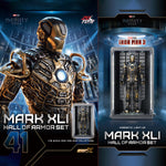 ZDTOYS 1/10 アイアンマン 格納庫 ホール・オブ・アーマー 2.0 セット MK41-MK85 1910-41-85