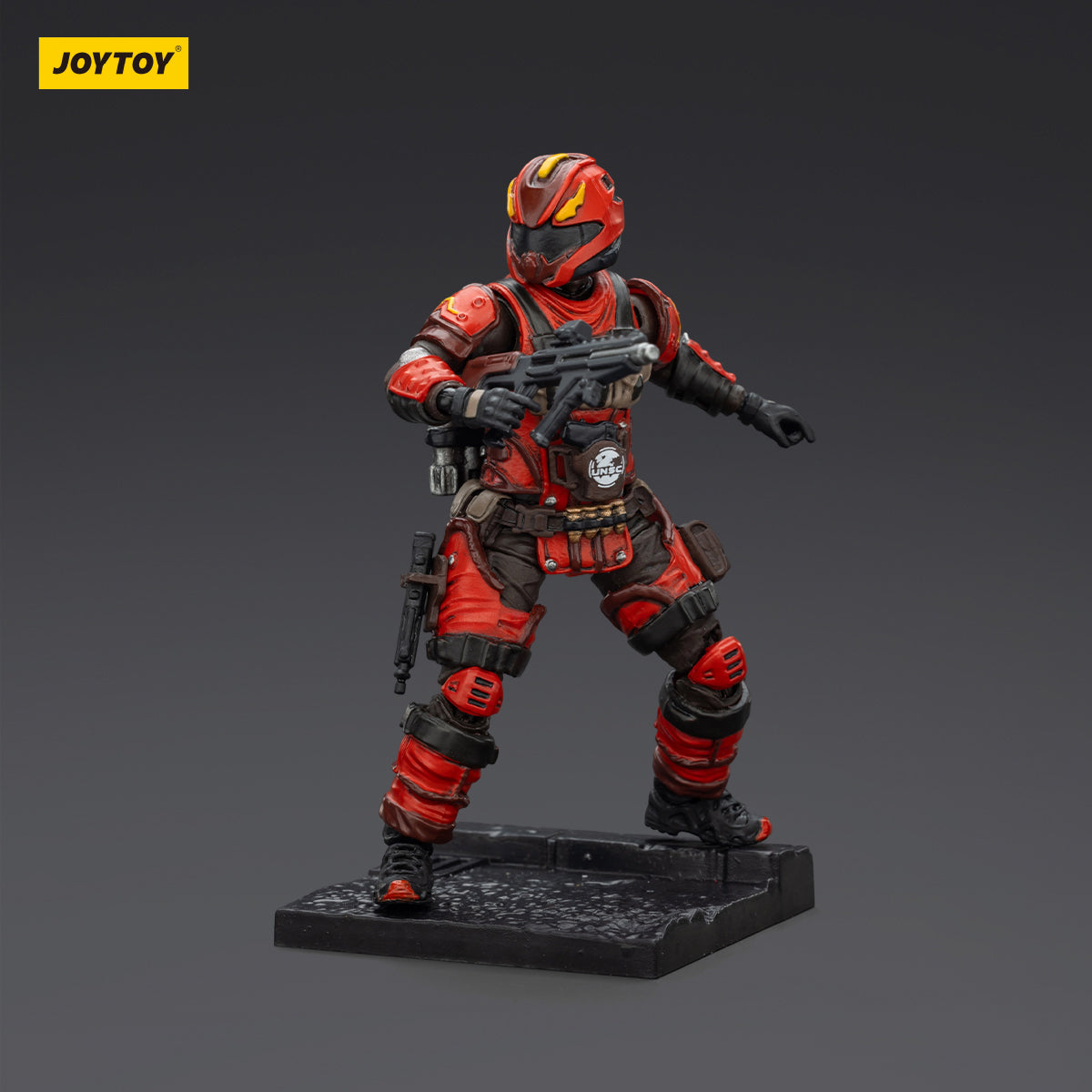 HiPlay JOYTOY 1/25 天啓シリーズ 鉄幕擎天 重火力強襲型メカ ＆ UNSC アサルター エリアス 可動フィギュア 塗装済み 完成品