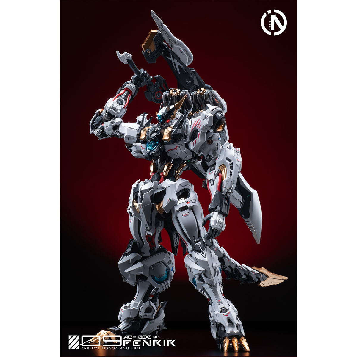 HiPlay 無限新星 INERA+ 芬里爾 フェンリル FENRIR FNR009 1/72 色分け済みプラモデル 組み立てキット