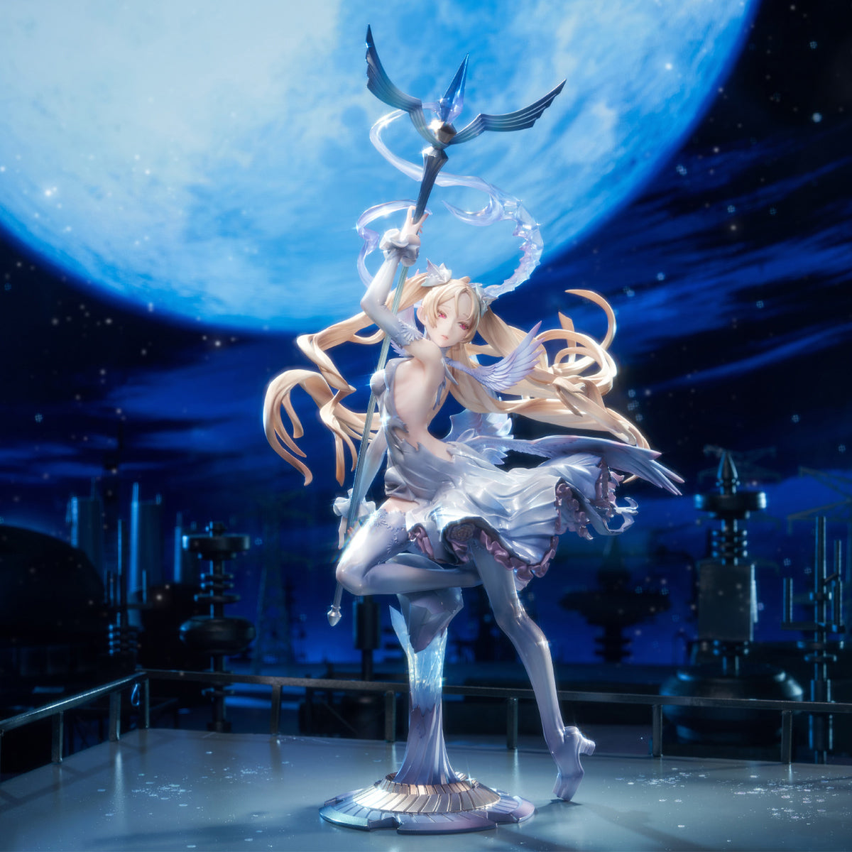 HiPlay Hobby sakura 1/7 絶対純白魔法少女 RAITA 佐々木琴音 塗装済み完成品フィギュア 美少女