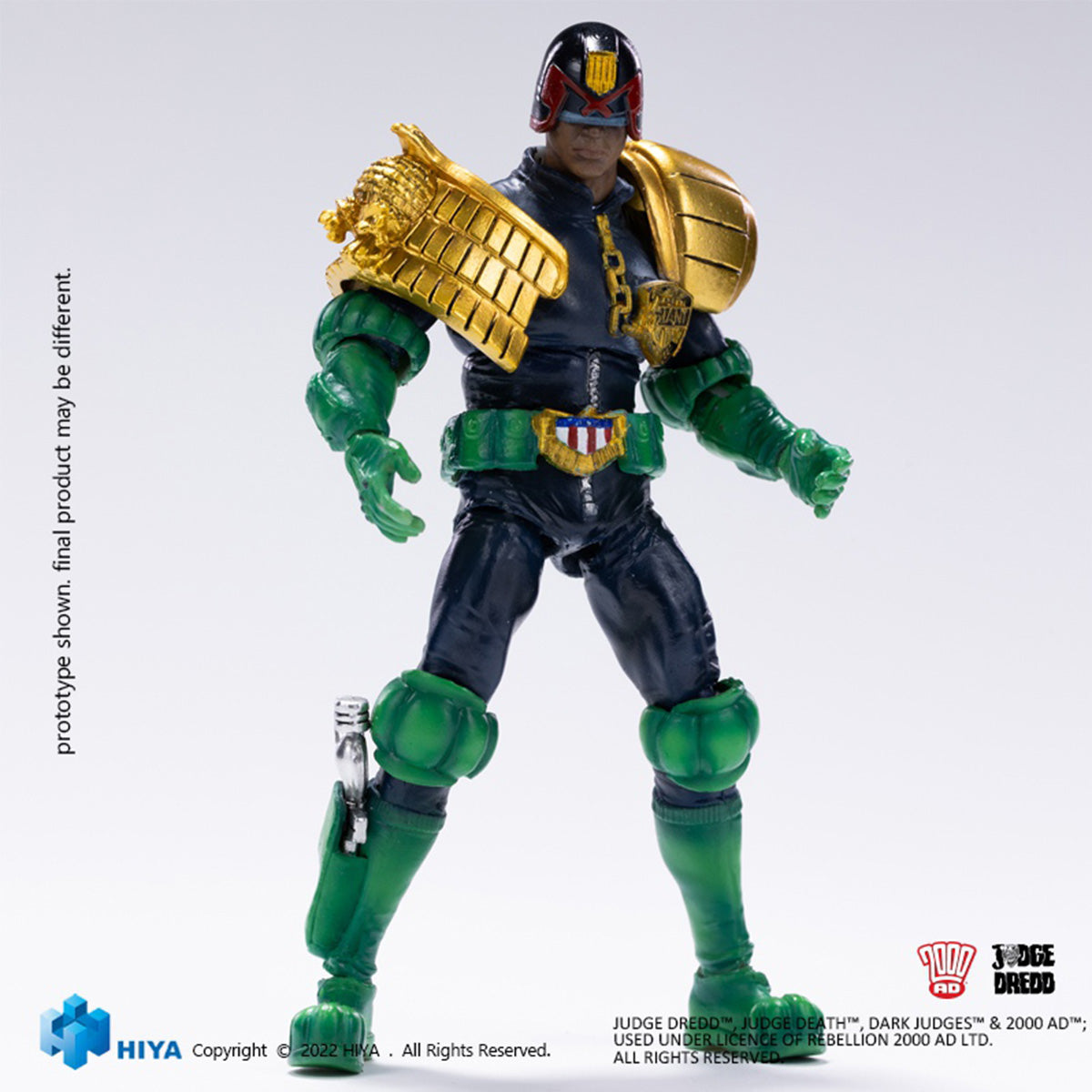 HIYA 1/18 ジャッジ・ドレッド キャラクター