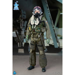 HiPlay DID 1/12 アメリカ海軍戦闘機兵器学校 教官 F/A-18E パイロット ミッチェル大尉 XM80031 可動フィギュア 塗装済み 完成品 アクションフィギュア