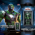 ZDTOYS 1/10 アイアンマン 格納庫 ホール・オブ・アーマー 2.0 セット MK21-MK30 1910-21-30