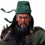 HiPlay FZ Art studio 1/6 猛将伝 - 蜀編 - 五虎大将 関羽 関雲長 FZ036 可動眼 ヘッド ドール用 頭 ハンドメイド植毛 塗装済み
