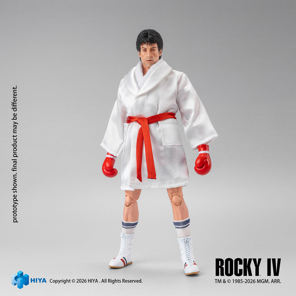 HiPlay HIYA 1/12 ロッキー4 ロッキー ボクサー版 ESR0222 可動フィギュア 塗装済み 完成品 アクションフィギュア