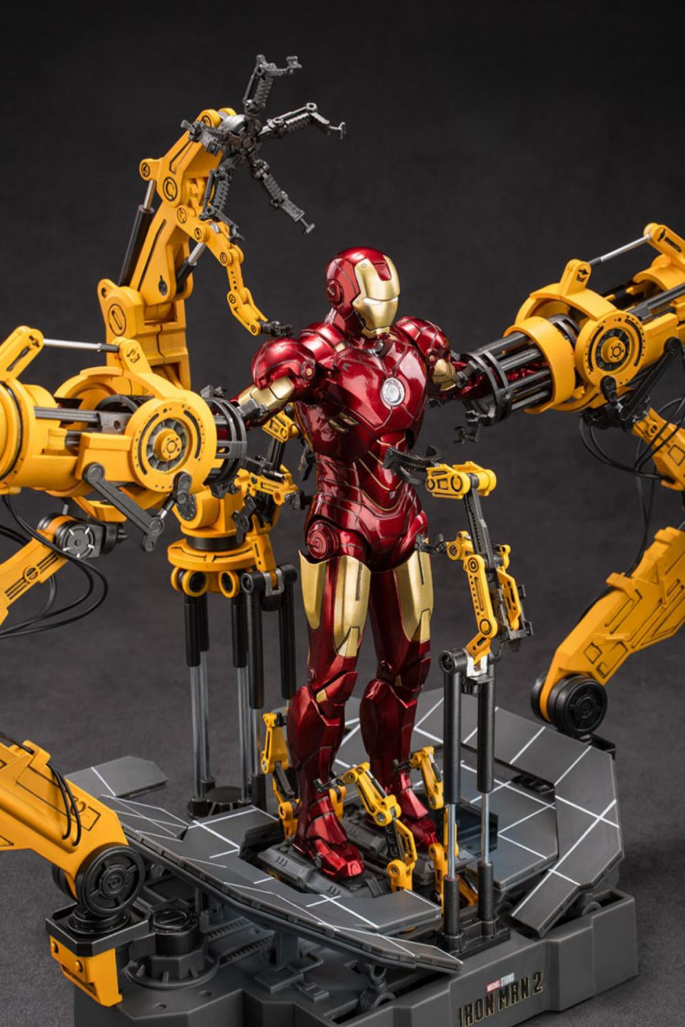 HiPlay 中動モデル 1/10 アイアンマン MK4 着脱台 可動 アクション フィギュア アクセサリー フルセット
