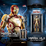 ZDTOYS 1/10 アイアンマン 格納庫 ホール・オブ・アーマー 2.0 セット MK41-MK85 1910-41-85