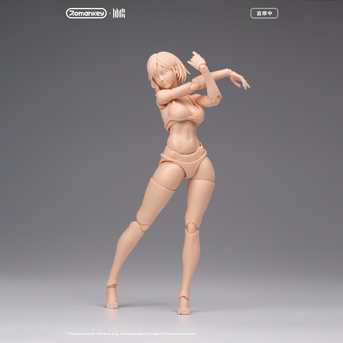 HiPlay Romankey 1/12 女性 素体 ミア 未塗装版 UMS004 関節素体 ボディ フィギュア 超可動