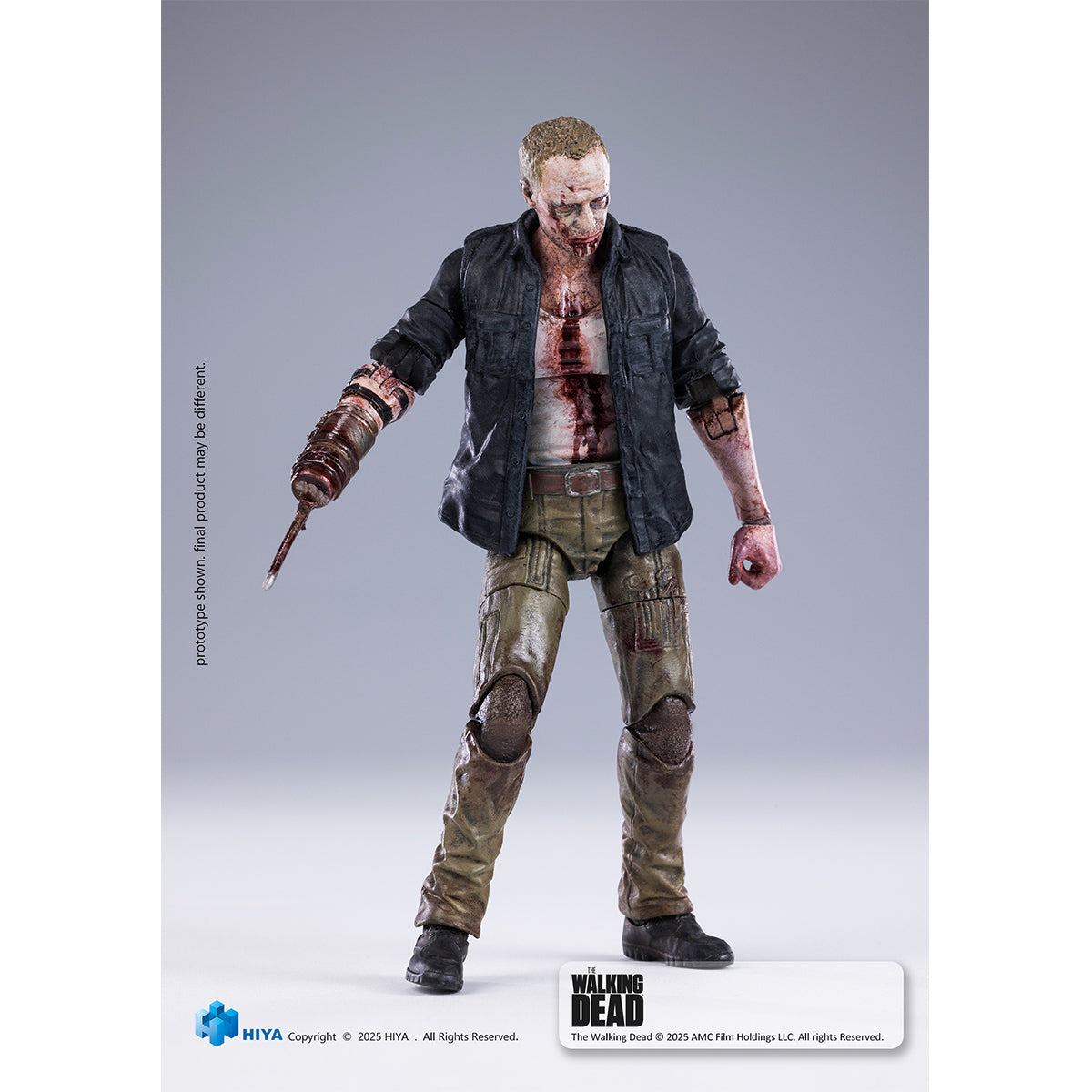 HIYA 1/18 ウォーキング・デッド モラレス ウォーカー形態 EMW0321 アクションフィギュア 塗装済み 完成品