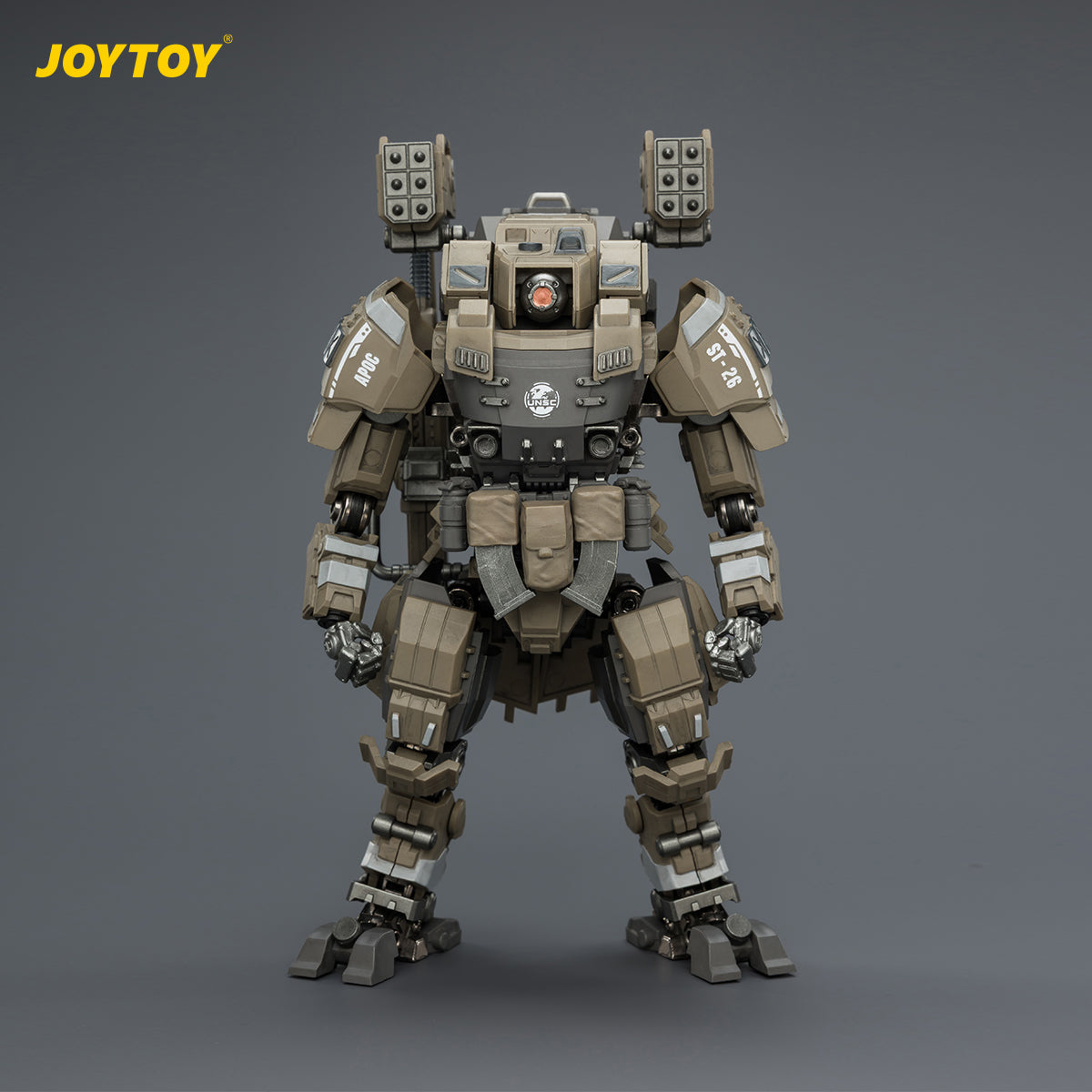HiPlay JOYTOY 1/25 天啓シリーズ 極宙 火力支援型メカ ＆ UNSC メディック アカシア 可動フィギュア 塗装済み 完成品