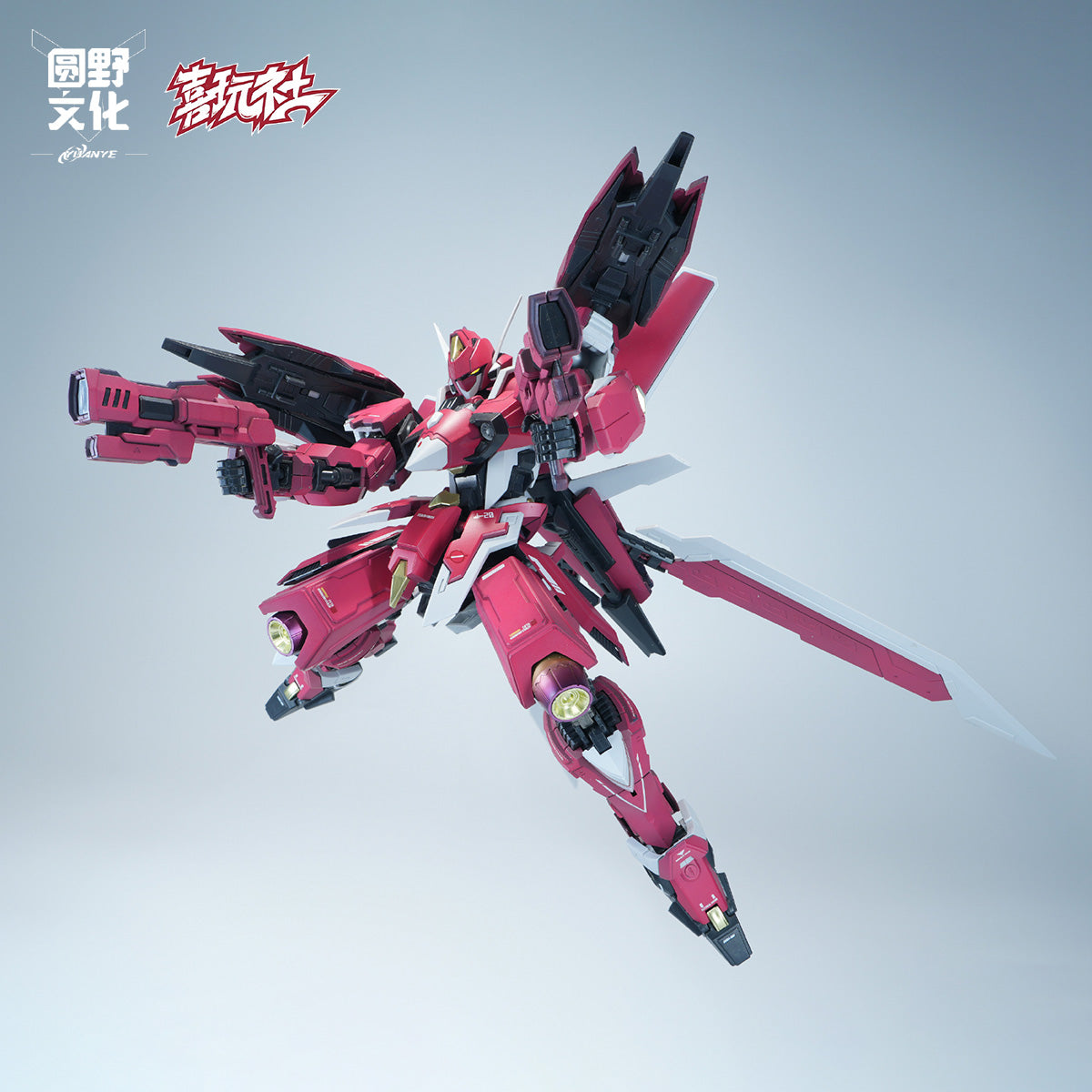 龍魂戦機 蒼威 燼赤鎏金 レッド塗装済みVer. J-20