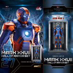 ZDTOYS 1/10 アイアンマン 格納庫 ホール・オブ・アーマー 2.0 セット MK21-MK30 1910-21-30