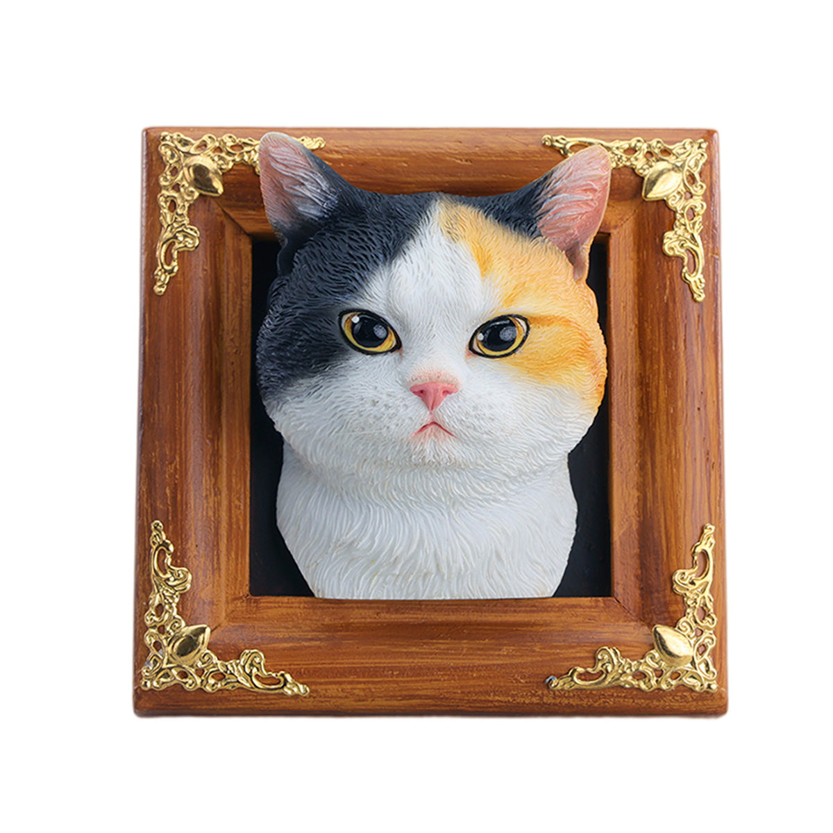 HiPlay JXK&small ニャンコ顔ミュージアム 温かい瞳の田園猫 塗装済み完成品フィギュア