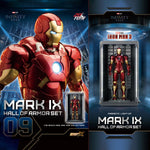ZDTOYS 1/10 アイアンマン 格納庫 ホール・オブ・アーマー 2.0 セット MK1-MK10 1910-01-10