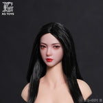 XG Toys 1/6 アジア美女 ヘッド 可動眼 ドール用 頭 塗装済み