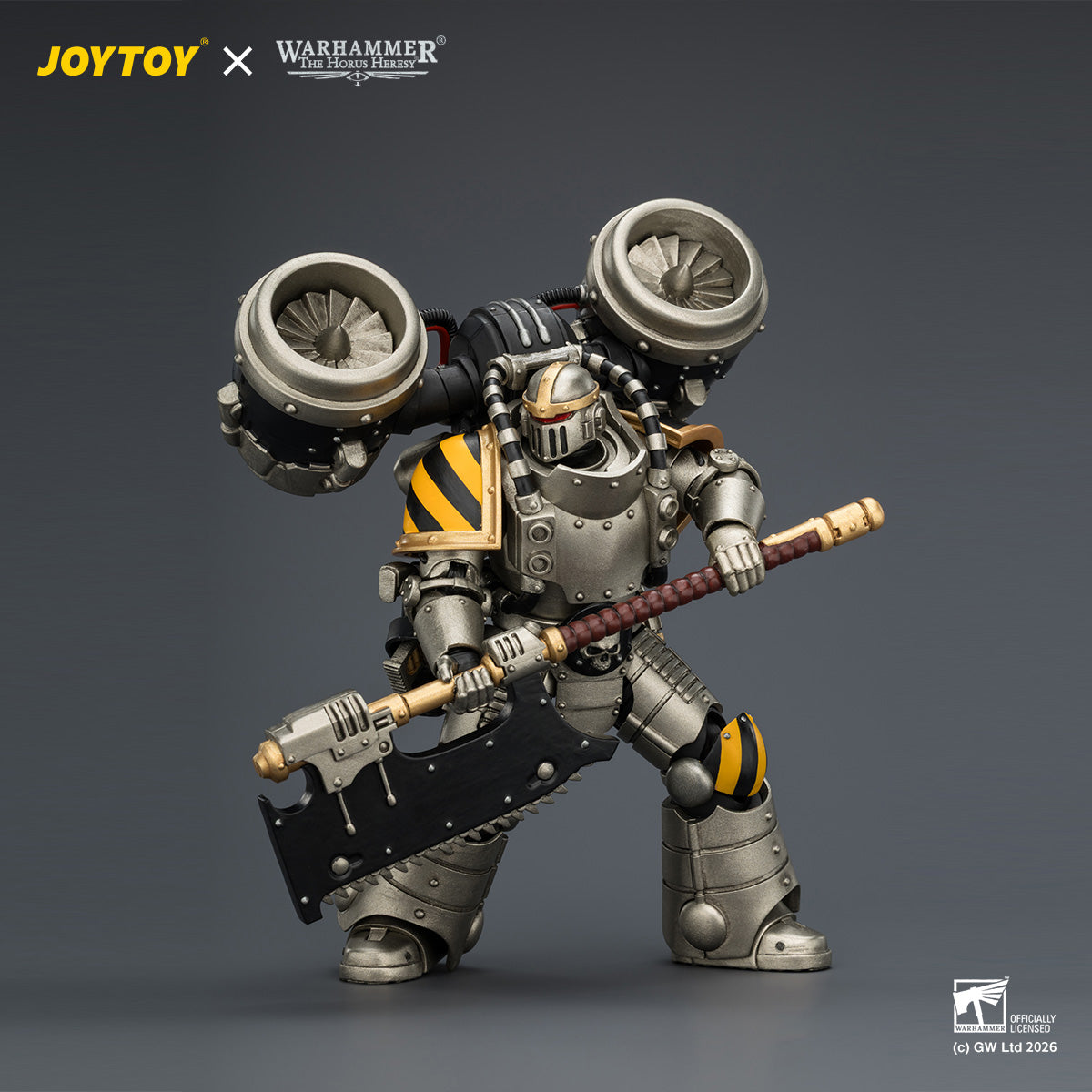 HiPlay JOYTOY 1/18 アイアン・ウォリアー MkII アサルト・レジオネア 2（ボルトピストル＆ヘヴィ・チェーンアックス装備） JT04506 可動フィギュア 塗装済み 完成品