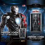 ZDTOYS 1/10 アイアンマン 格納庫 ホール・オブ・アーマー 2.0 セット MK21-MK30 1910-21-30