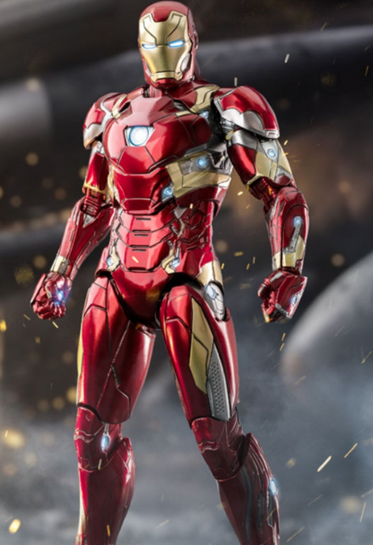 HiPlay 中動モデル 1/10 アイアンマン MK46  可動 アクション フィギュア アクセサリー フルセット 非発光版