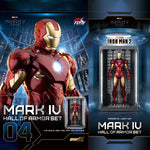 ZDTOYS 1/10 アイアンマン 格納庫 ホール・オブ・アーマー 2.0 セット MK1-MK10 1910-01-10