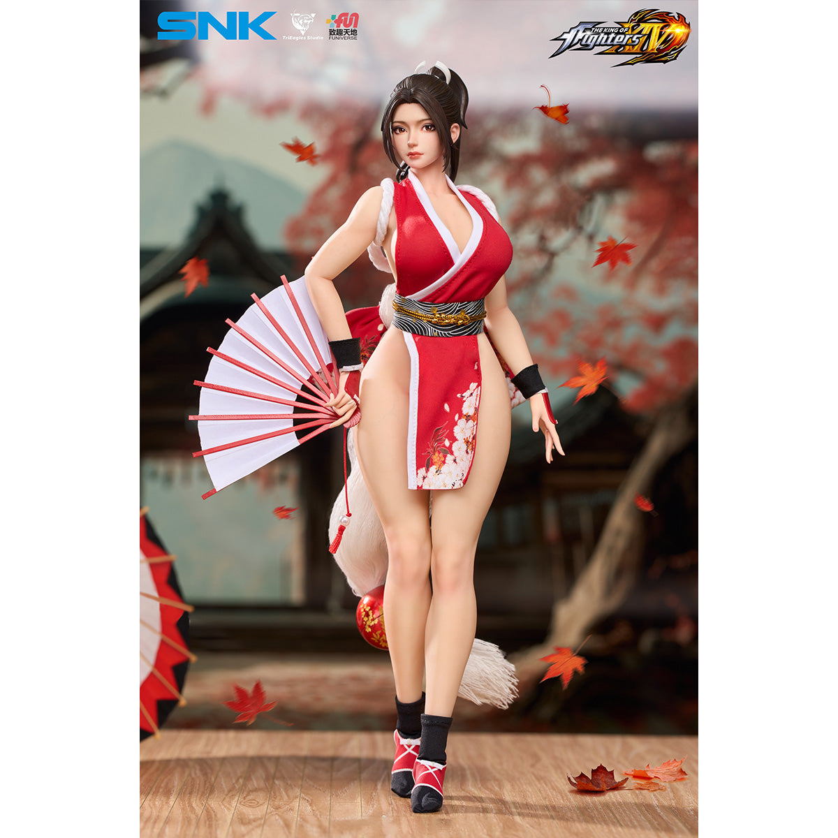 HiPlay TRIEAGLES STUDIO 1/6 不知火舞 可動フィギュア 塗装済み 完成品 アクションフィギュア